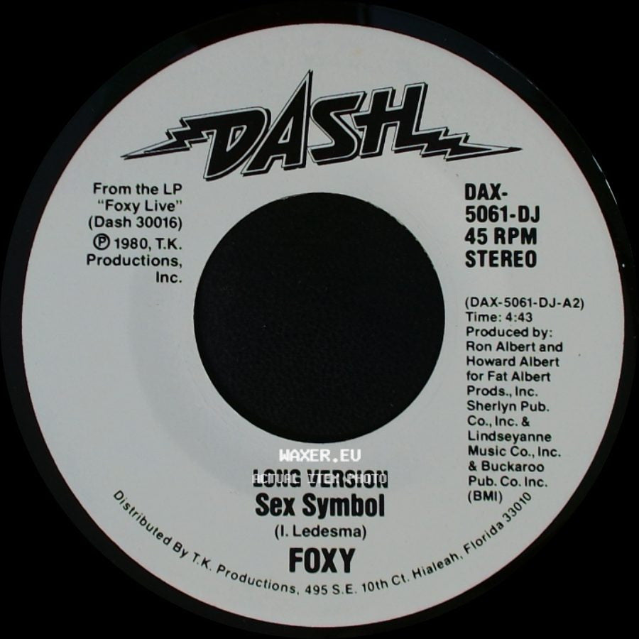 Foxy - Sex Symbol (Long Version) / Sex Symbol side A