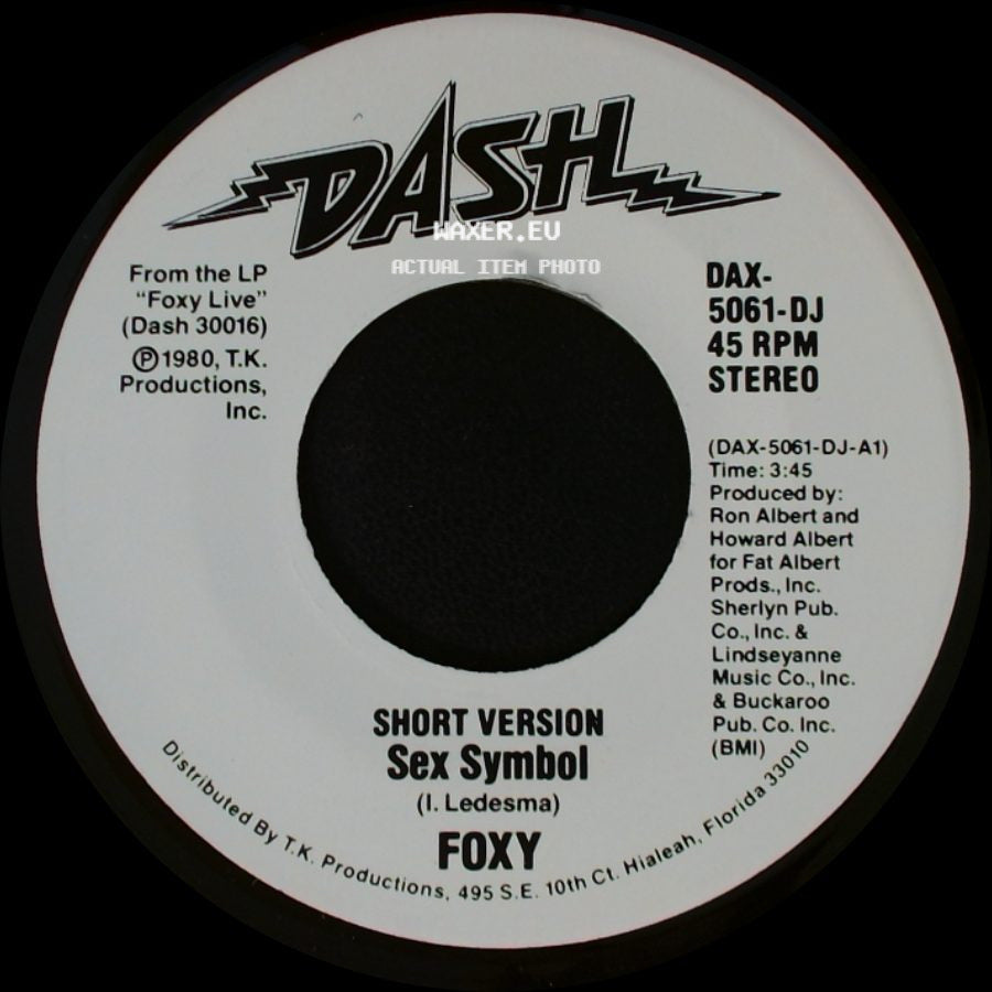 Foxy - Sex Symbol (Long Version) / Sex Symbol side B