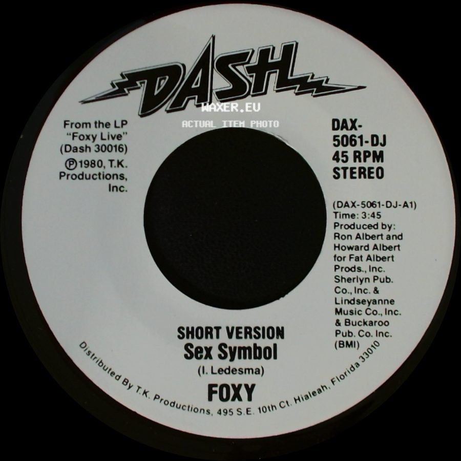 Foxy - Sex Symbol / Sex Symbol side A