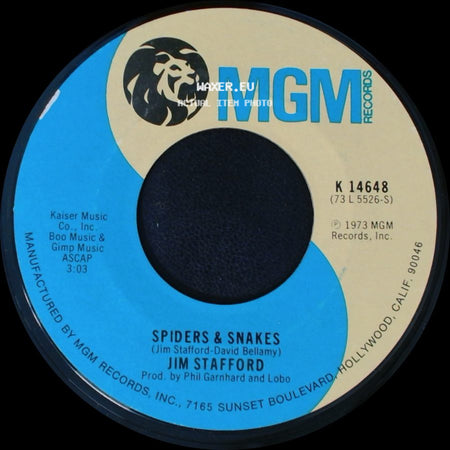 Jim Stafford - Undecided / Spiders & Snakes side B