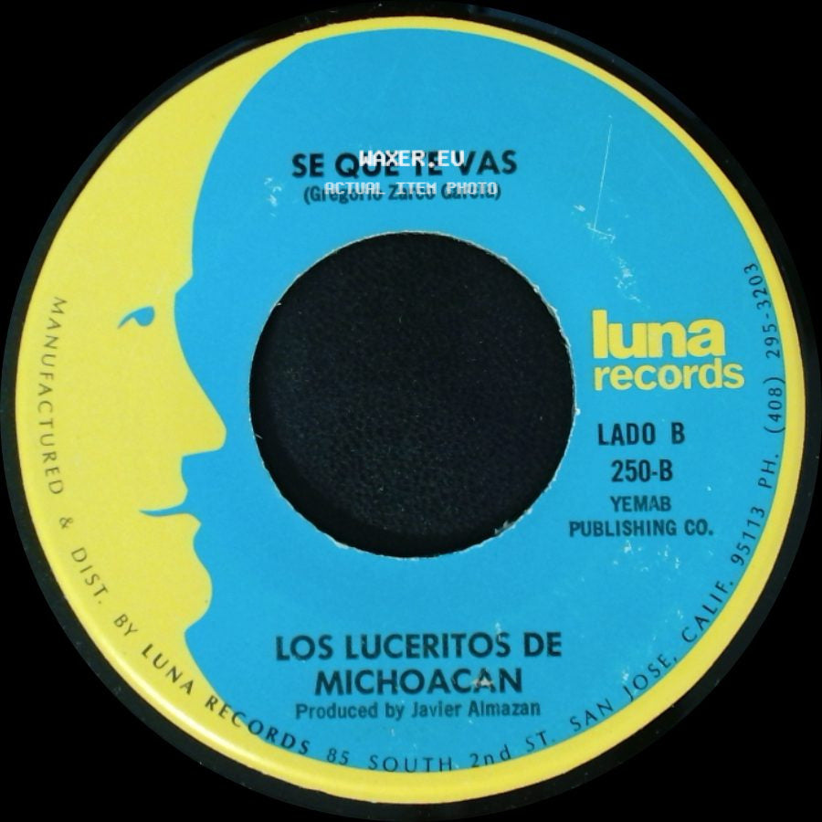 Los Luceritos De Michoacan - Flor De Las Flores / Se Que Te Vas side B