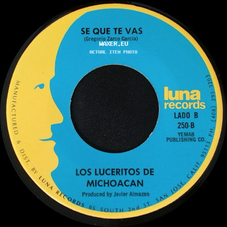 Los Luceritos De Michoacan - Flor De Las Flores / Se Que Te Vas side B