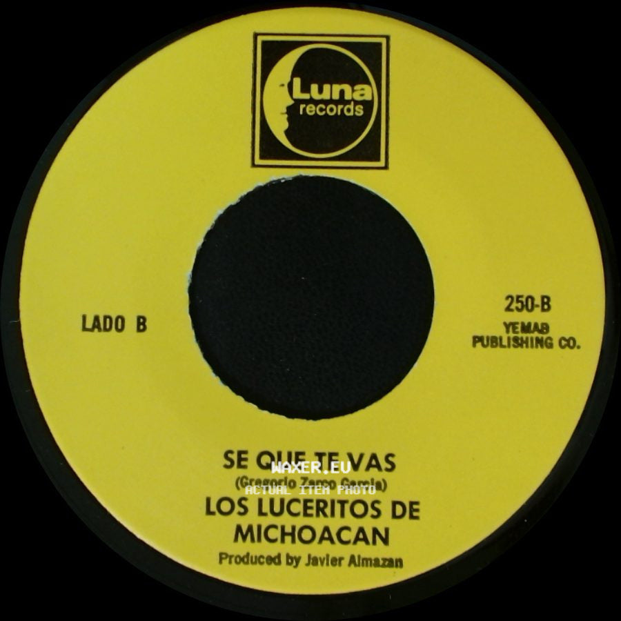 Los Luceritos De Michoacan - Flor De Las Flores / Se Que Te Vas side B