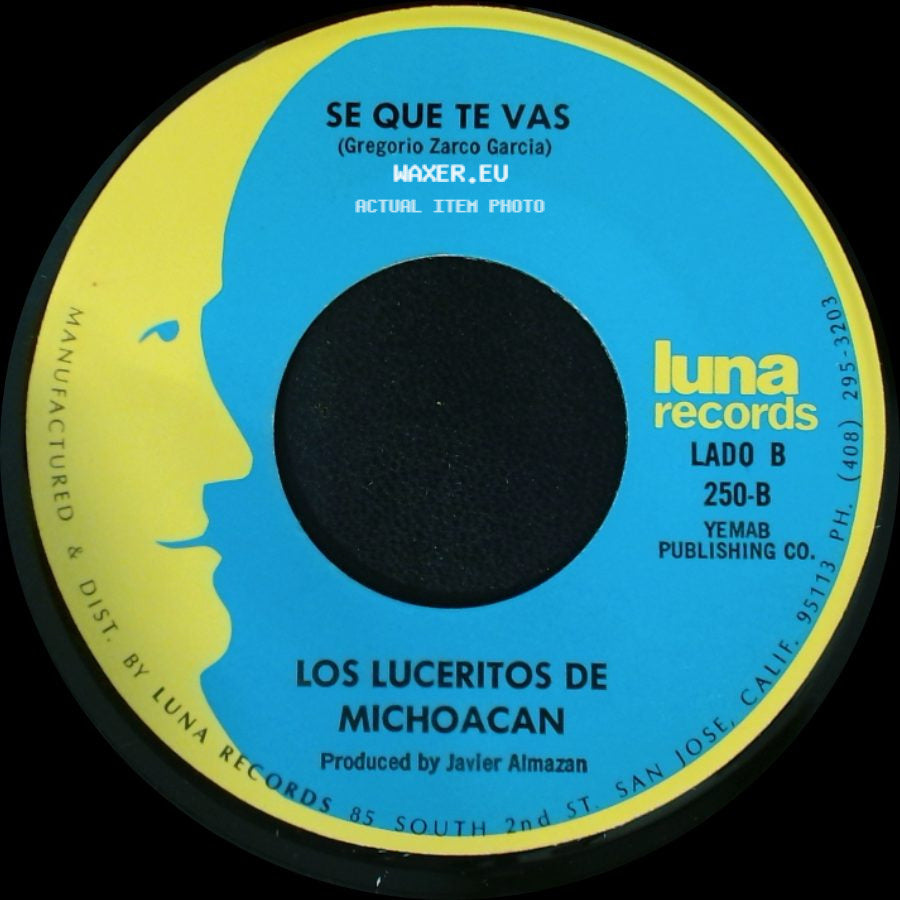 Los Luceritos De Michoacan - Flor De Las Flores / Se Que Te Vas side B