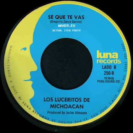 Los Luceritos De Michoacan - Flor De Las Flores / Se Que Te Vas side B