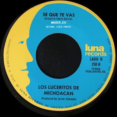 Los Luceritos De Michoacan - Flor De Las Flores / Se Que Te Vas side B