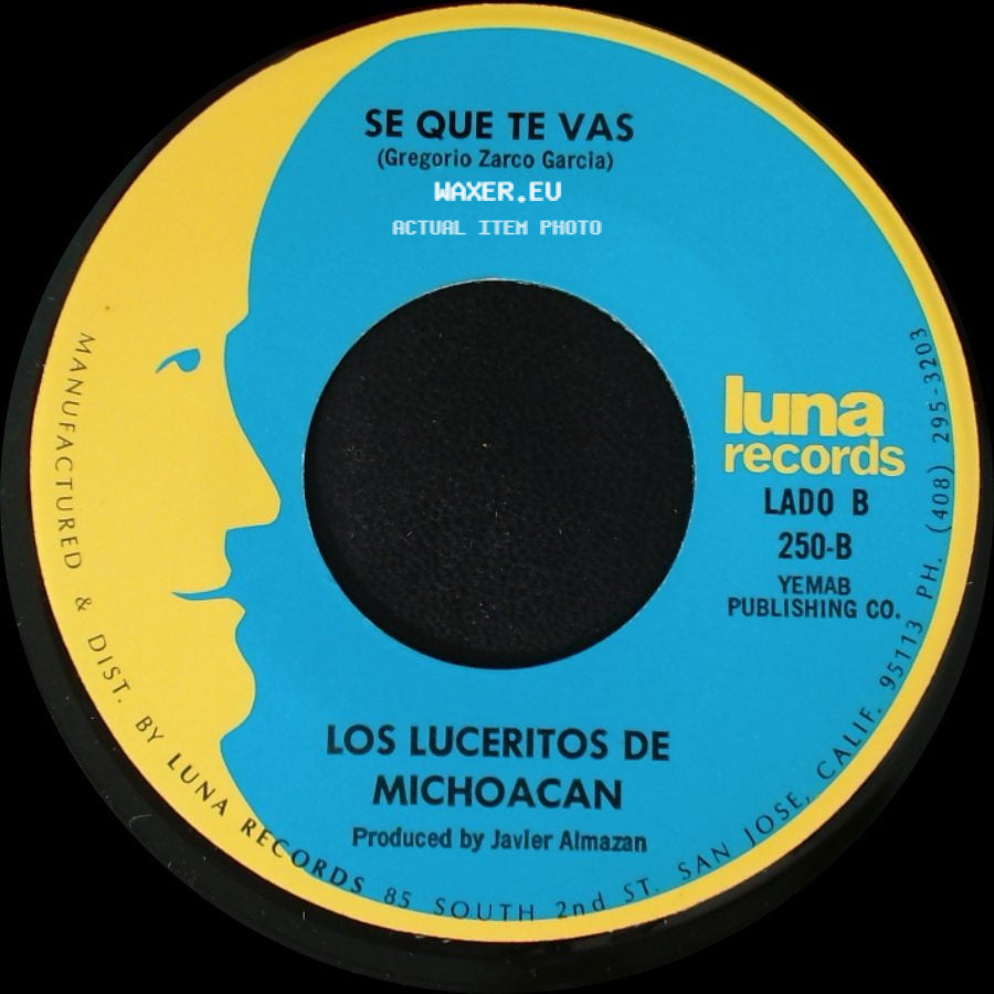 Los Luceritos De Michoacan - Flor De Las Flores / Se Que Te Vas side B