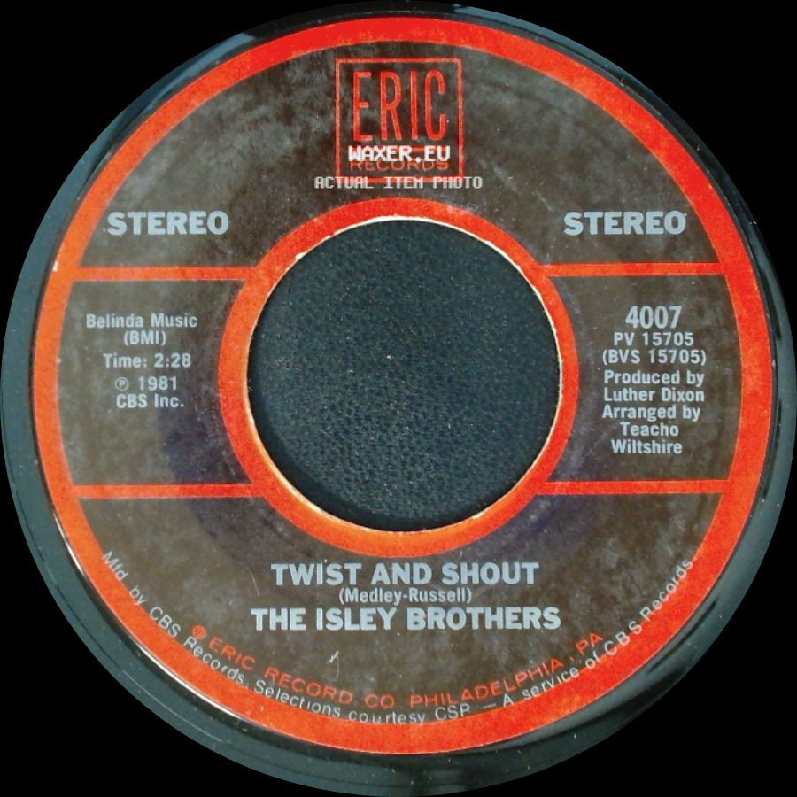 The Isley Brothers / Kingsmen - Twist And Shout (Medley-Russell) / Louie, Louie side A