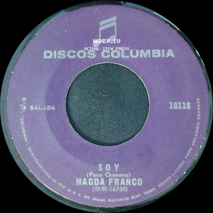Magda Franco - Soy / Alegria side A