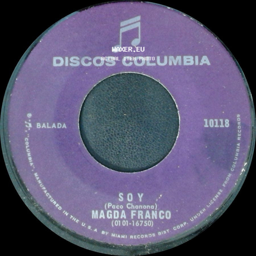 Magda Franco - Soy / Alegria side A