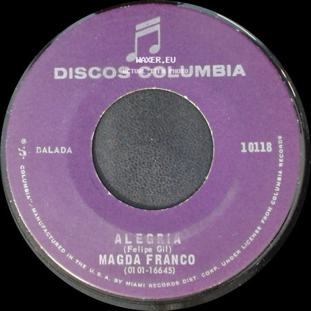 Magda Franco - Soy / Alegria side B