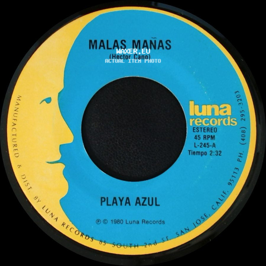 Unknown Artist - Malas Mañas / Morenita Encantadora side A
