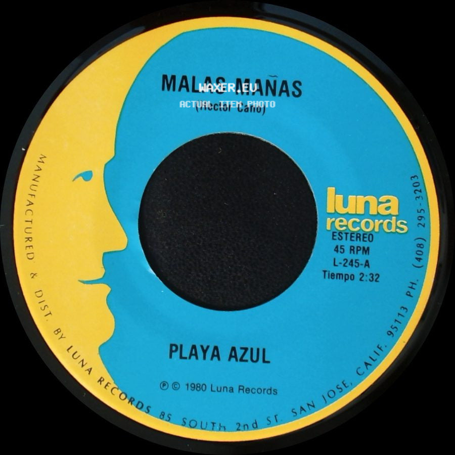 Morenita Encantadora / Playa Azul - Playa Azul / Malas Mañas side B