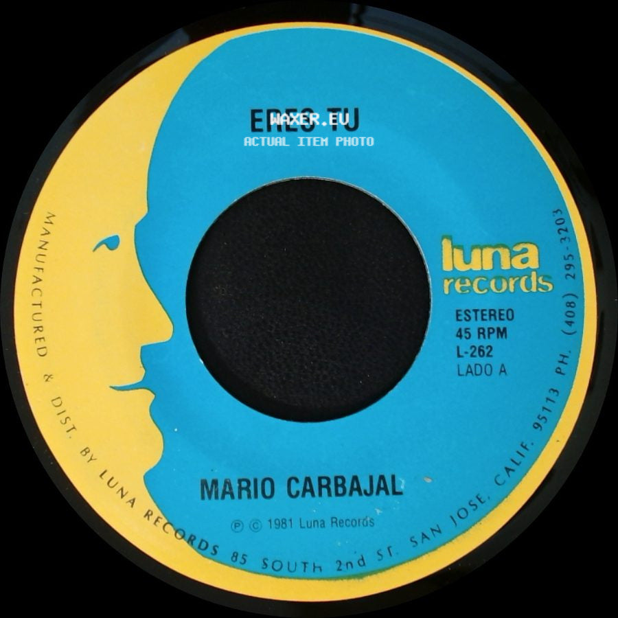 Mario Carbajal - Eres Tu / Vuelve Conmigo side A