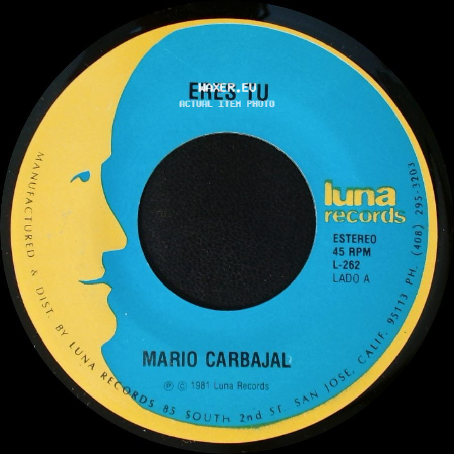 Mario Carbajal - Eres Tu / Vuelve Conmigo side A