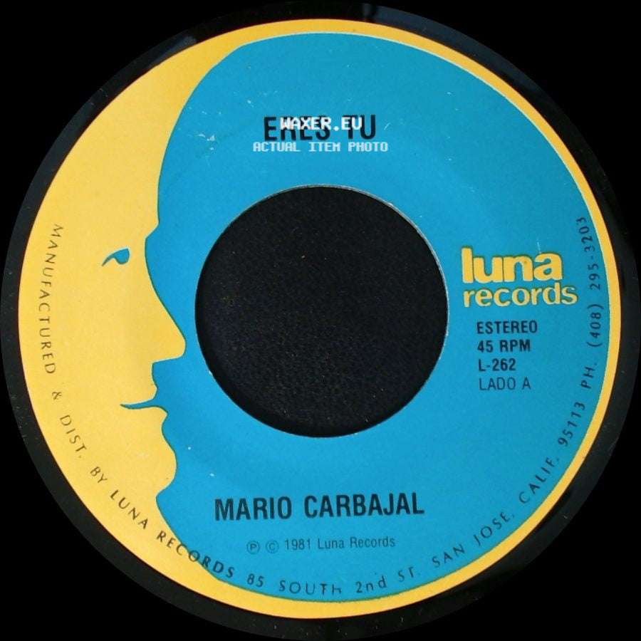 Mario Carbajal - Eres Tu / Vuelve Conmigo side A
