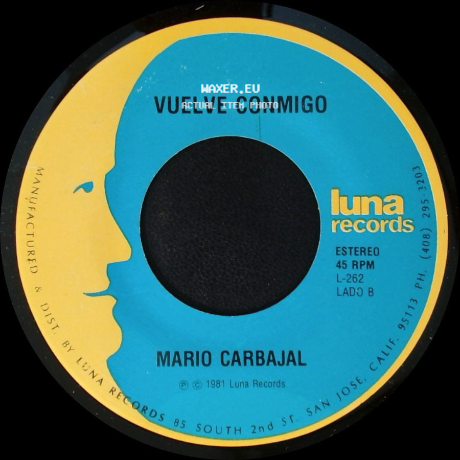 Mario Carbajal - Eres Tu / Vuelve Conmigo side B