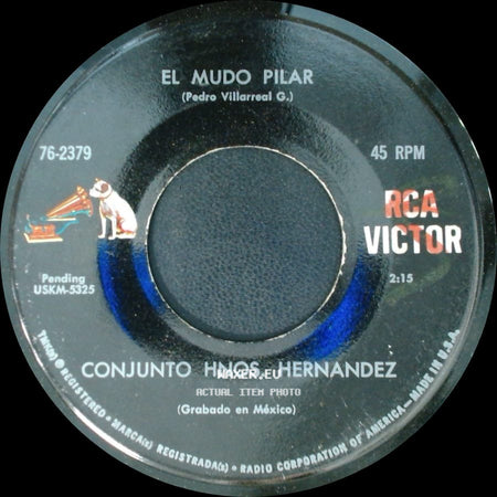 Conjunto Hnos. Hernandez - La Guayaba Madura / El Mudo Pilar side B