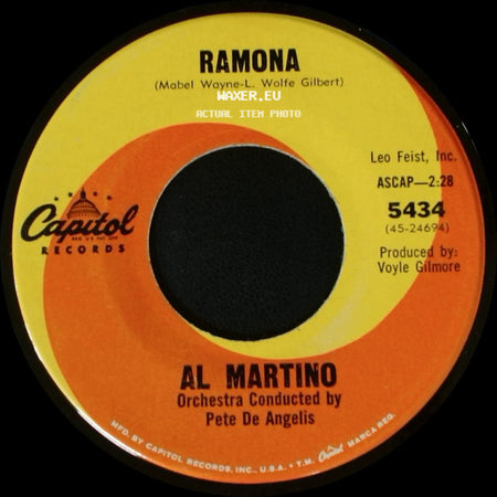 Al Martino - Ramona / My Cherie side A