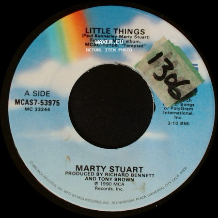 Marty Stuart - Little Things / Paint The Town Tonight side A