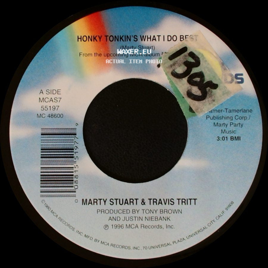 Marty Stuart & Travis Tritt / Marty Stuart - Honky Tonkin's What I Do Best / Me & Hank & Jumpin' Jack Flash side A