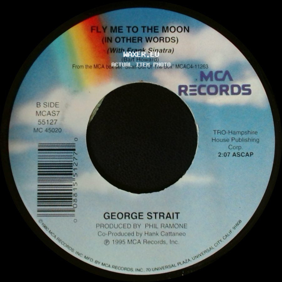 George Strait - Check Yes Or No / Fly Me To The Moon (In Other Words) (With Frank Sinatra) side B