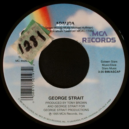 George Strait - Adalida / Down Louisiana Way side A