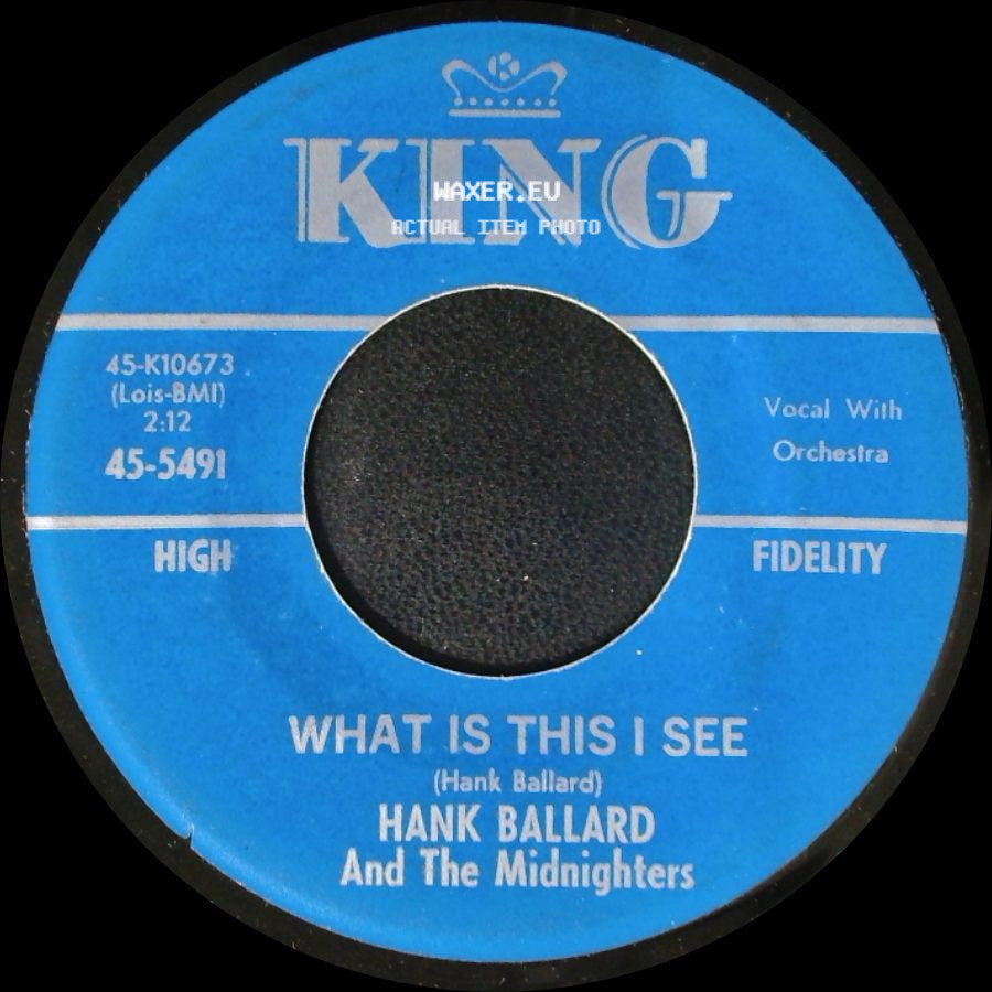 Hank Ballard And The Midnighters - The Continental Walk / What Is This I See side B