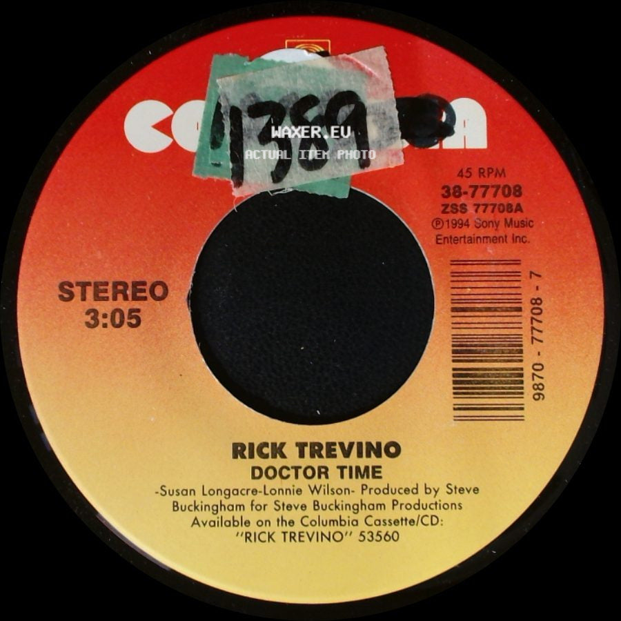 Rick Trevino - Doctor Time / What I'll Know Then side A