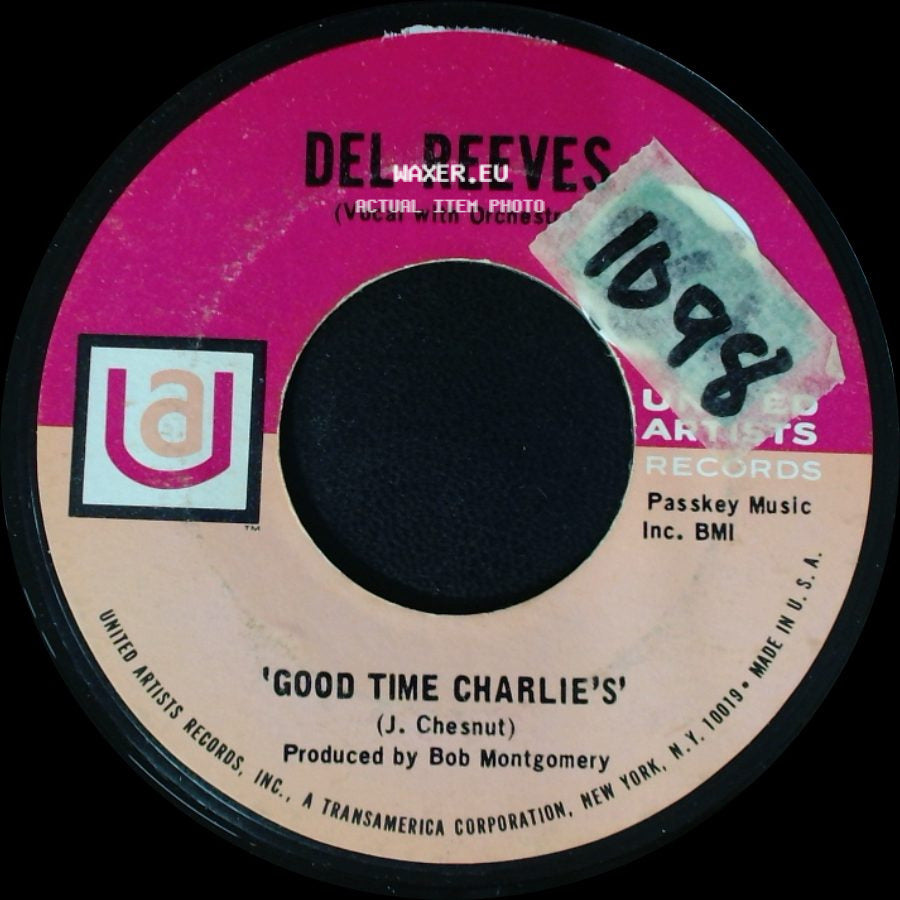 Del Reeves - 'good Time Charlie's' / 'these Feet' side A