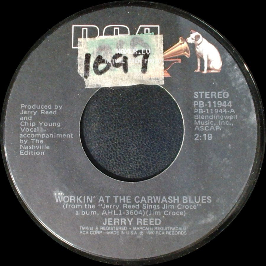 Jerry Reed - Workin' At The Carwash Blues / Age side A