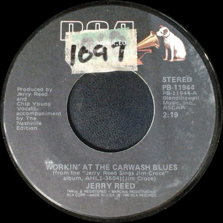 Jerry Reed - Workin' At The Carwash Blues / Age side A