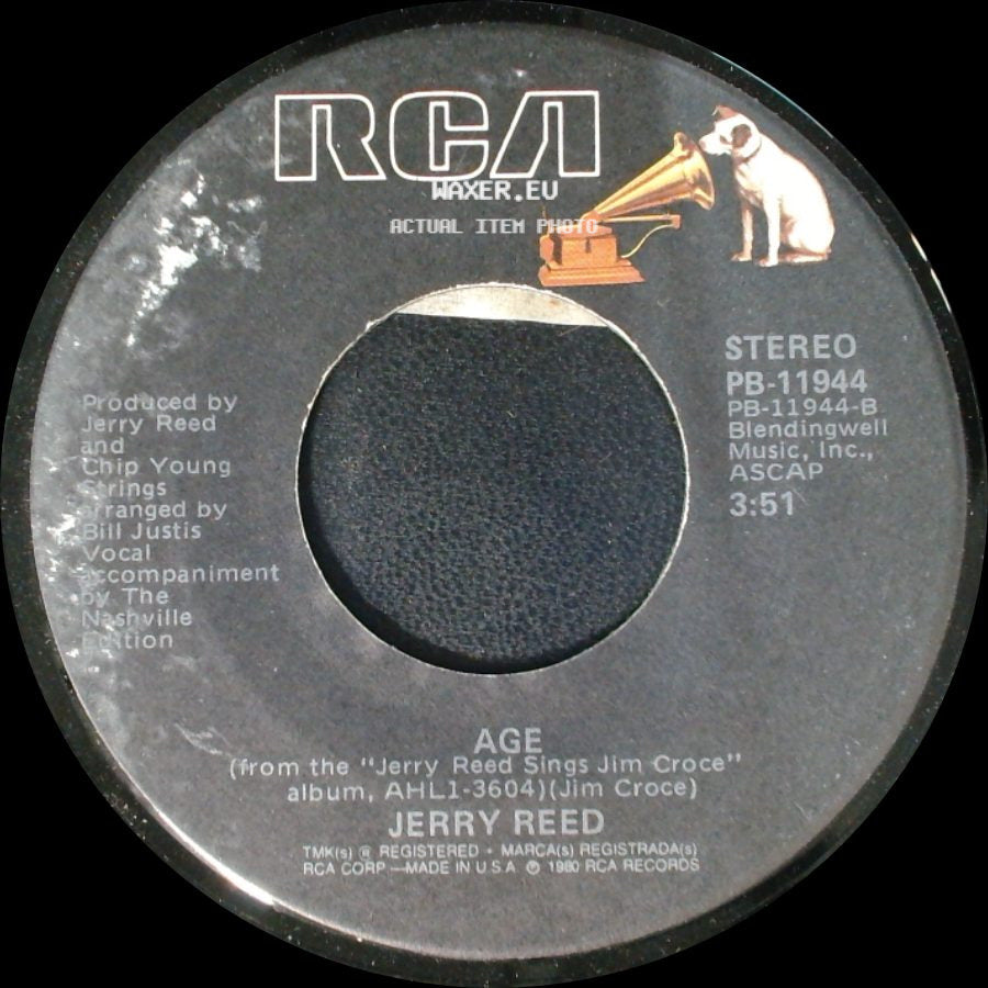 Jerry Reed - Workin' At The Carwash Blues / Age side B