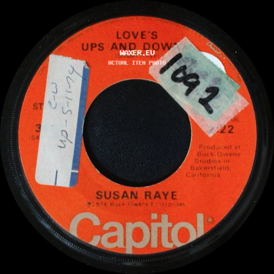 Susan Raye - Love's Ups And Downs / Stop The World (And Let Me Off) side A