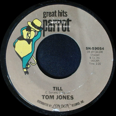 Tom Jones - Till / I'm Coming Home side A