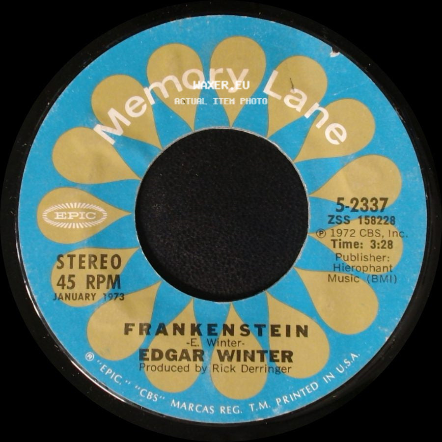 Edgar Winter - Frankenstein / Free Ride side A