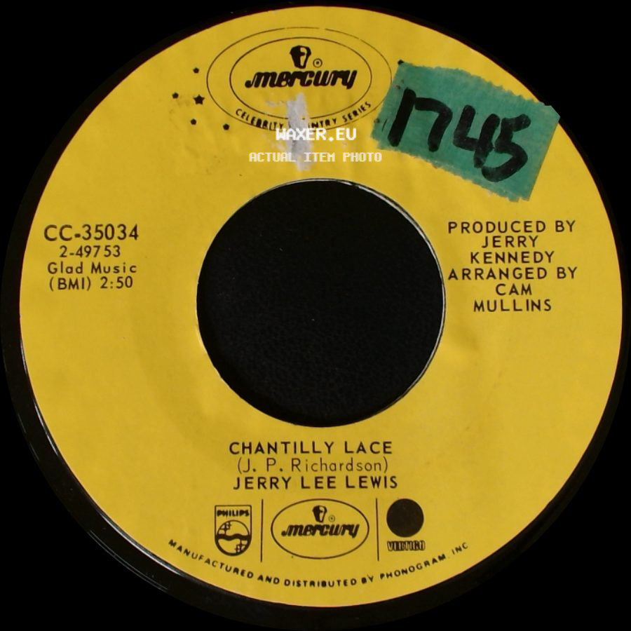 Jerry Lee Lewis - Chantilly Lace / Who's Gonna Play This Old Piano side A
