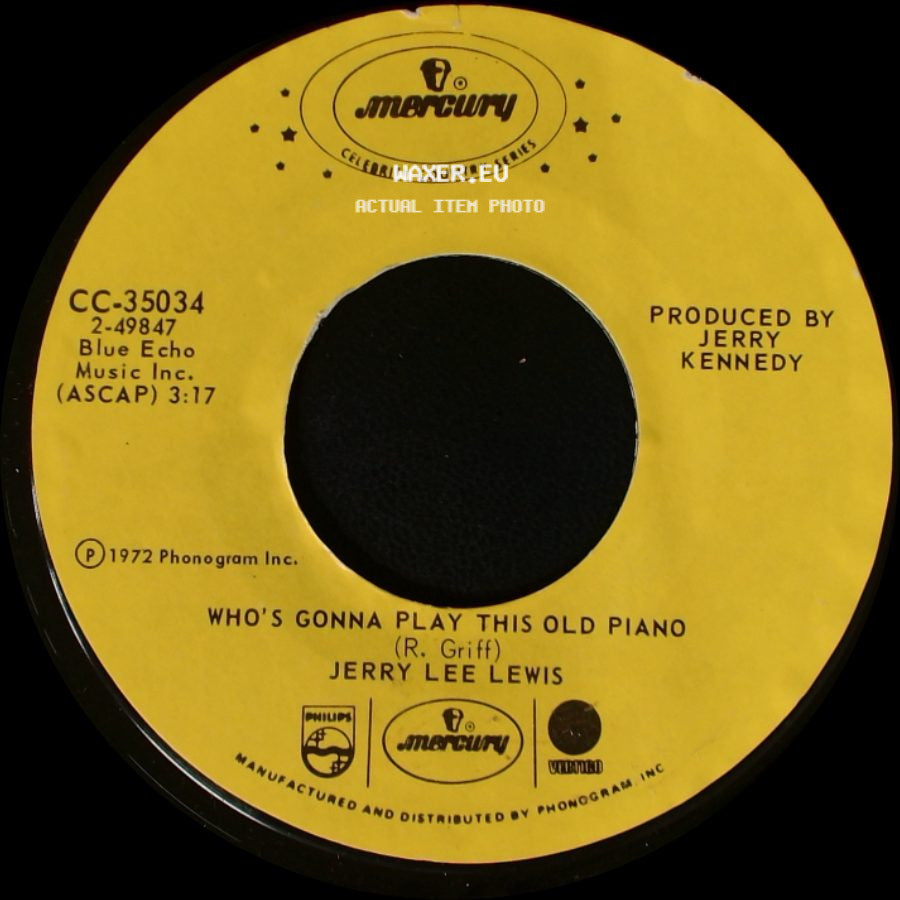 Jerry Lee Lewis - Chantilly Lace / Who's Gonna Play This Old Piano side B