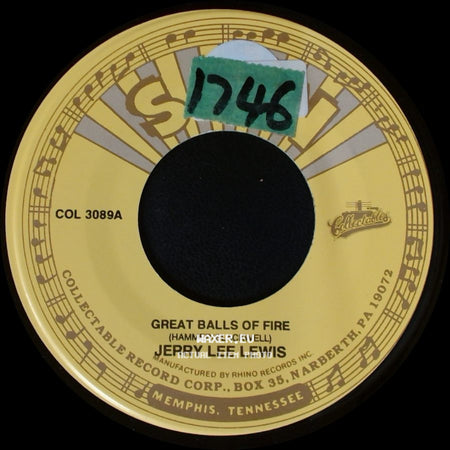 Jerry Lee Lewis - Great Balls Of Fire / High School Confidential side A