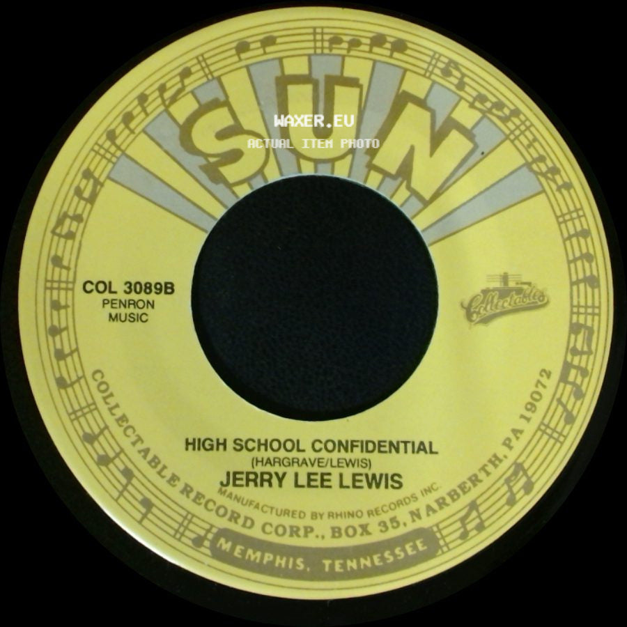 Jerry Lee Lewis - Great Balls Of Fire / High School Confidential side B