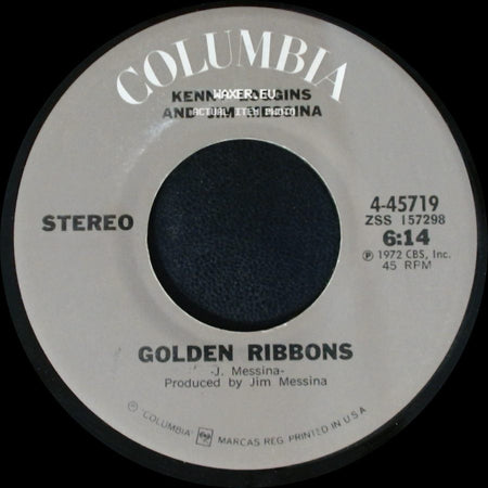 Kenny Loggins And Jim Messina - Your Mama Don't Dance / Golden Ribbons side B