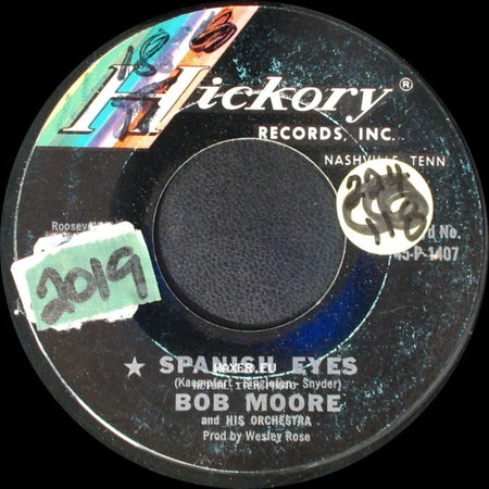 Bob Moore And His Orchestra - Spanish Eyes / Elephant Rock side A