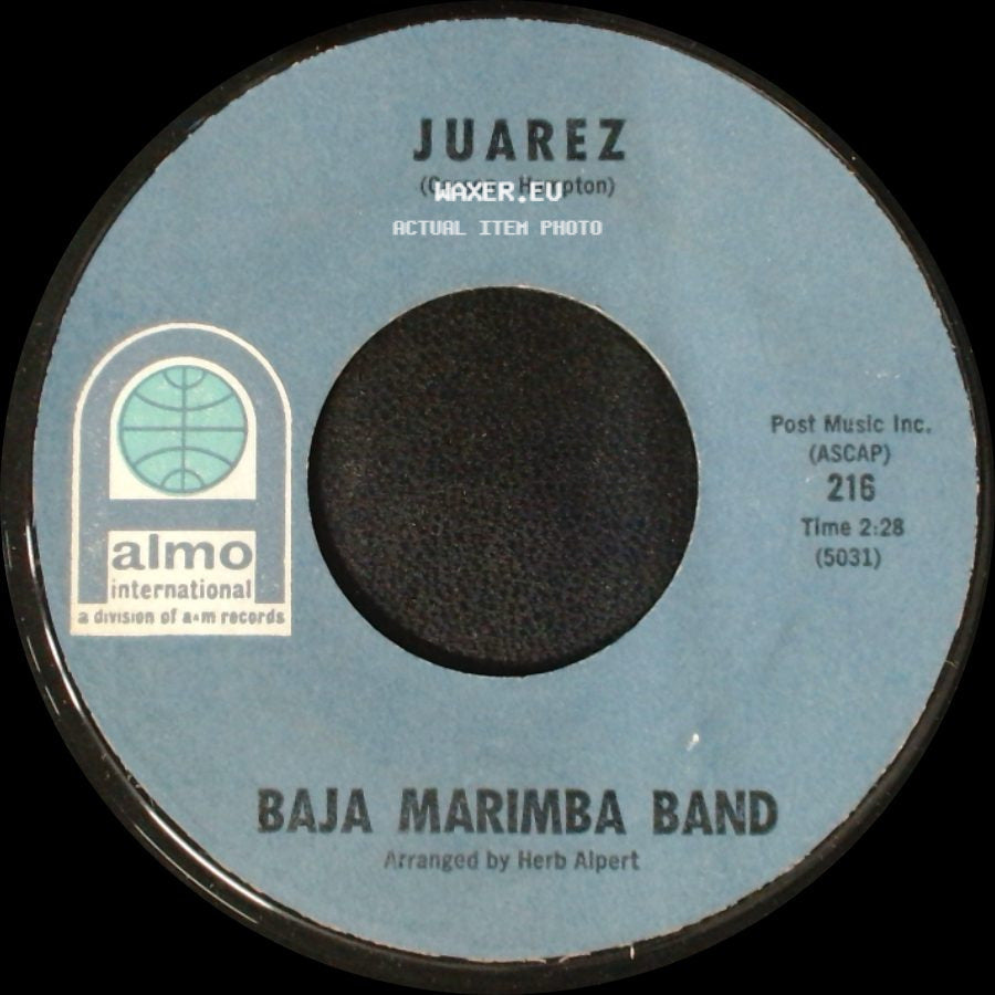 Baja Marimba Band - Juarez / Guacamole side A