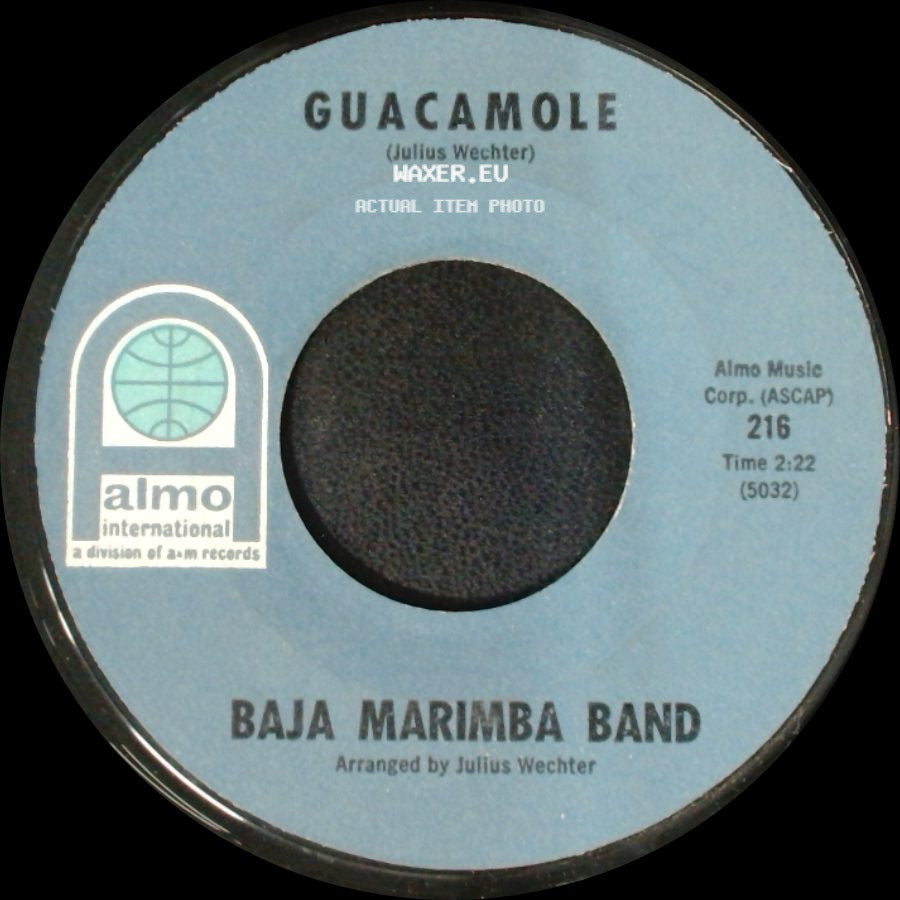 Baja Marimba Band - Juarez / Guacamole side B