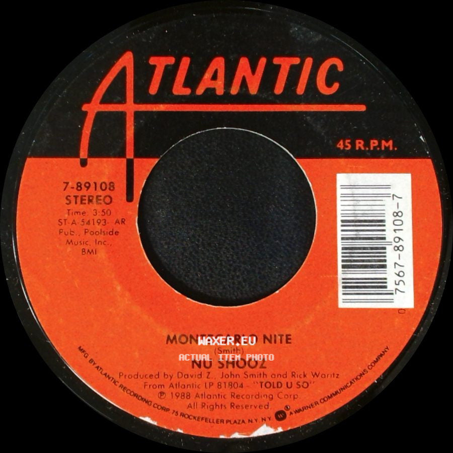 Nu Shooz - Should I Say Yes? / Montecarlo Nite side B