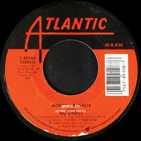 Nu Shooz - Should I Say Yes? / Montecarlo Nite side B