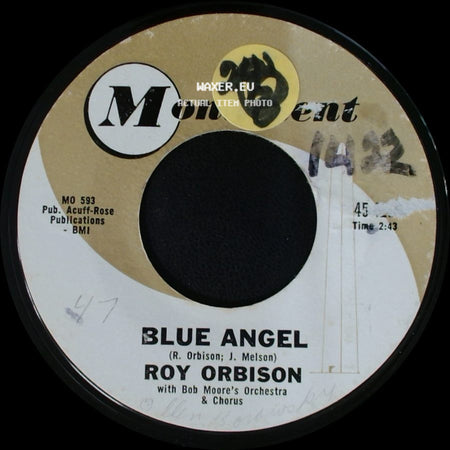 Roy Orbison - Today's Teardrops / Blue Angel side B