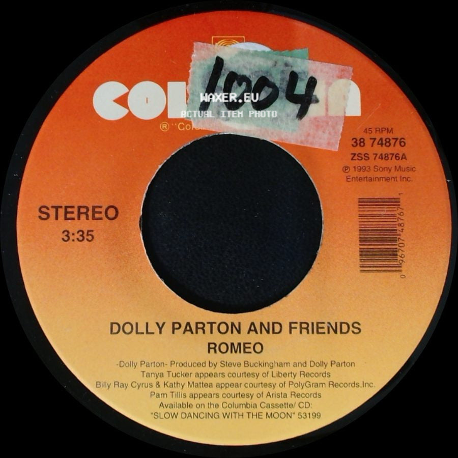 Dolly Parton And Friends / Dolly Parton - Romeo / High And Mighty side A