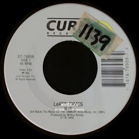 Leann Rimes - Blue / The Light In Your Eyes side A