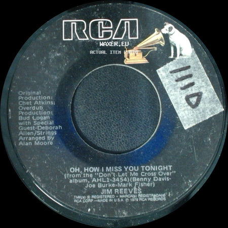 Jim Reeves - Oh, How I Miss You Tonight / The Talking Walls side A